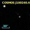 COSMOS J100240.48+024024.0