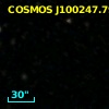 COSMOS J100247.79+024016.5