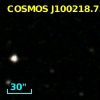 COSMOS J100218.75+024012.9
