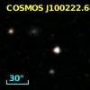 COSMOS J100222.68+024009.6
