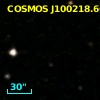 COSMOS J100218.66+024005.6