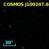 COSMOS J100247.60+023956.9