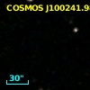 COSMOS J100241.98+023956.8