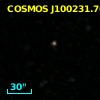 COSMOS J100231.76+023941.4