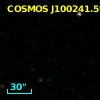COSMOS J100241.59+023933.2