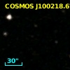 COSMOS J100218.67+023932.0