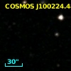 COSMOS J100224.48+023932.2