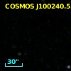 COSMOS J100240.55+023928.5