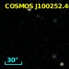 COSMOS J100252.40+023927.6