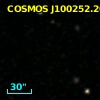 COSMOS J100252.20+023925.6