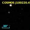 COSMOS J100220.47+023923.8