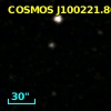 COSMOS J100221.80+023922.9