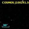 COSMOS J100241.50+023921.0