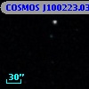COSMOS J100223.03+023918.4