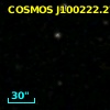 COSMOS J100222.27+023912.5