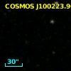 COSMOS J100223.96+023910.7