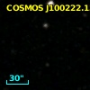 COSMOS J100222.13+023908.0