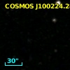 COSMOS J100224.28+023908.6