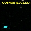 COSMOS J100223.49+023901.8