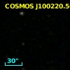COSMOS J100220.56+023857.0