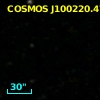 COSMOS J100220.47+023836.2