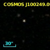 COSMOS J100249.09+023826.1