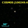 COSMOS J100249.48+023825.5