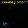 COSMOS J100220.77+023817.1