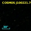 COSMOS J100221.70+023818.2