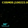 COSMOS J100222.00+023810.2