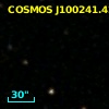 COSMOS J100241.42+023755.7