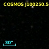 COSMOS J100250.54+023752.8
