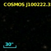 COSMOS J100222.32+023747.7