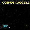 COSMOS J100222.33+023739.1