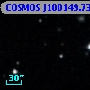 COSMOS J100149.73+023744.6