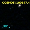 COSMOS J100147.48+024358.0