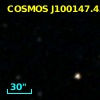 COSMOS J100147.43+024302.9