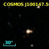 COSMOS J100147.50+024148.2