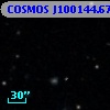 COSMOS J100144.67+023919.6