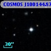 COSMOS J100144.87+023754.7
