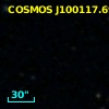 COSMOS J100117.69+024625.5