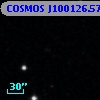 COSMOS J100126.57+024532.8