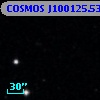 COSMOS J100125.53+024522.4