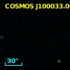 COSMOS J100033.06+024714.7
