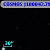 COSMOS J100042.78+024708.8