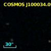 COSMOS J100034.09+024707.1