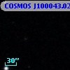 COSMOS J100043.02+024709.0