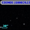 COSMOS J100028.57+024705.0