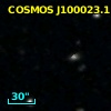 COSMOS J100023.11+024700.1