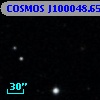 COSMOS J100048.65+024656.3